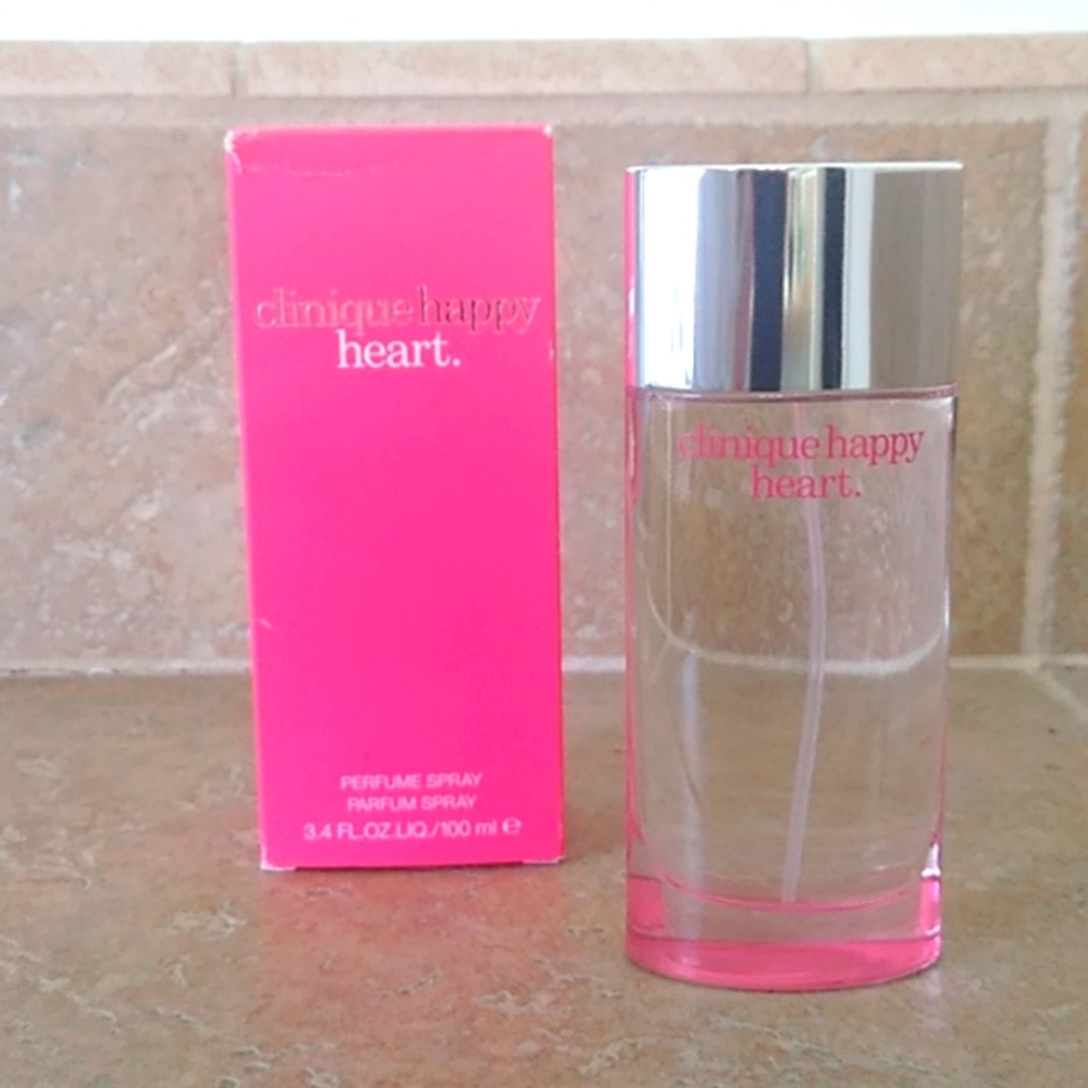 Clinique Happy heart. Perfume spray 3.4 oz